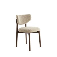 Light & Living Trosa eetkamerstoel hout - bruin+crème