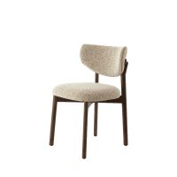 Light & Living Trosa eetkamerstoel hout - bruin+crème