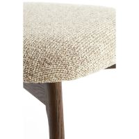 Light & Living Trosa eetkamerstoel hout - bruin+crème