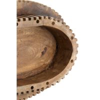 Dumosi zuil 50x30x80 cm hout - donkerbruin