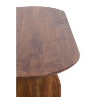 Indore eettafel 220x100x75 cm acacia hout - donkerbruin