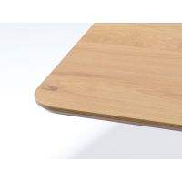 Lenard eettafel 100x200 cm - naturel