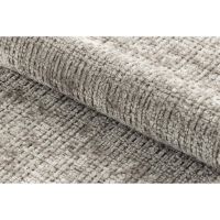 Nøra Tess armstoel | zwart metaal onderstel | stof Juto - grijs