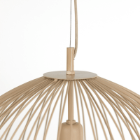Rilana hanglamp metaal Ø34 cm beige van het woonmerk Light & Living