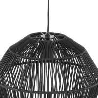 Deya hanglamp Ø30x37 cm mat zwart van het woonmerk Light&Living