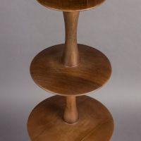 Cath vloerlamp - walnoot