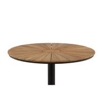 Ilias ronde tuintafel - ø120 cm - naturel