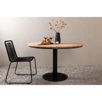Ilias ronde tuintafel - ø120 cm - naturel
