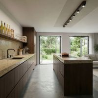 Fraaai Rosanna plafondlamp 7-lichts - bruin