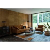 Dutchbone Pavilion vloerkleed 160x230 cm naturel - groen/bruin