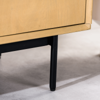 Kapur tv-meubel 140 cm mango naturel van het woonmerk Vurna