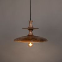 Cath hanglamp S - walnoot