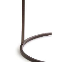 Talca bijzettafel set van 2 Ø41x46+Ø49x52 cm - donkerbruin