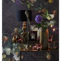 Hartsville sidetable set van 2 - donkerbruin/brons