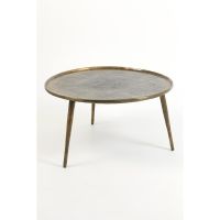 Light & Living Babina salontafel Ø67,5x37 cm - antiek brons