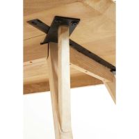 Light & Living Quenza eettafel mangohout 200x100 cm - naturel