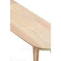Quenza sidetable mangohout 160x44x82 cm - naturel