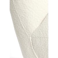 Gumaca fauteuil bouclé - crème