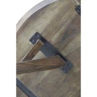 Quenza ronde eettafel Ø140 cm acacia hout - donkerbruin