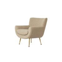 Vinstra fauteuil - beige+goud