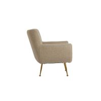 Vinstra fauteuil - beige+goud