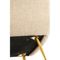 Vinstra fauteuil - beige+goud