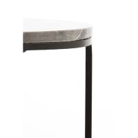 Laica zuil set van 2 - marmer bruin/zwart