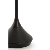 Dimphy ronde bijzettafel Ø35x56 cm - lood antiek