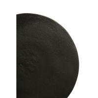 Dimphy ronde bijzettafel Ø35x56 cm - lood antiek