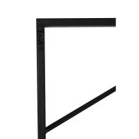 Malbeo wijnrek 16 flessen - zwart