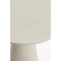 Light & Living Abala bijzettafel ø45 cm - mat crème - OUTLET B