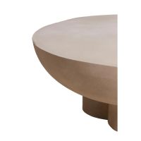 Light & Living Polinna salontafel Ø90 cm - mat zand
