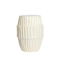 Isili bijzettafel keramiek - mat wit