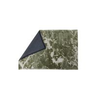 Sjors vloerkleed 300x200 cm - olijfgroen/lichtgrijs