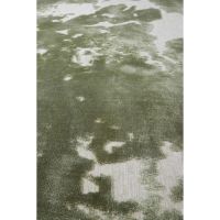 Sjors vloerkleed 300x200 cm - olijfgroen/lichtgrijs