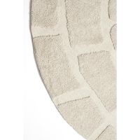 Bajelo vloerkleed Ø220 cm - beige