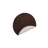 Arcola vloerkleed ø220 cm - donkerbruin