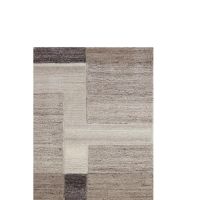 Light & Living Almao vloerkleed 160x230 cm wol - beige+donkerbruin