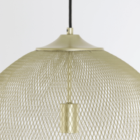 Moroc hanglamp Ø50x58 cm metaal goud van het woonmerk Light & Living