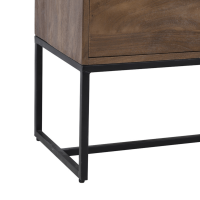 Meave kast 60x40x70 cm hout mat donkerbruin van het woonmerk Light&Living