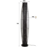 Demi vloerlamp 150 4L - charcoal