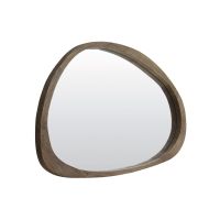 Sonora spiegel 120x5x80 cm hout mat donkerbruin