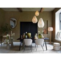 Sonora spiegel 120x5x80 cm hout mat donkerbruin