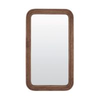 Florias spiegel - hout bruin