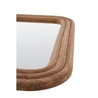 Florias spiegel - hout bruin