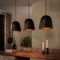 Fraaai Nove hanglamp 3-lichts - bruin