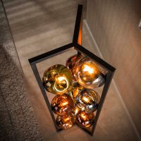 Fraaai Archie vloerlamp 9-lichts - zwart