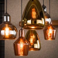 Coventry hanglamp 6L mix artic zwart