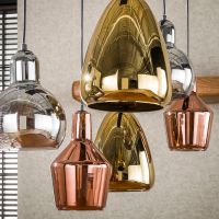 Coventry hanglamp 6L mix artic zwart