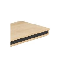 Delgado wandplank 41x25x4 cm hout - naturel